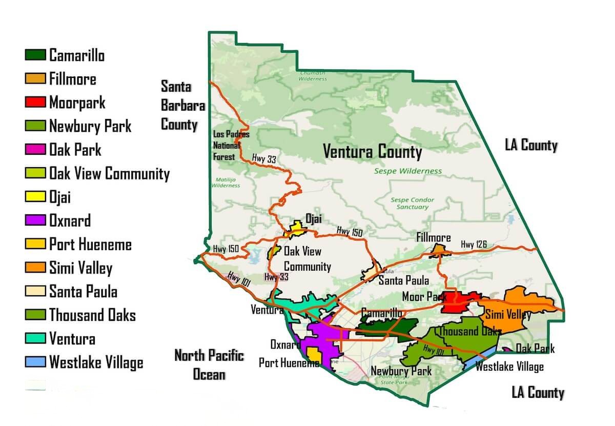 Camarillo Service Coverage and Nearby Location Support